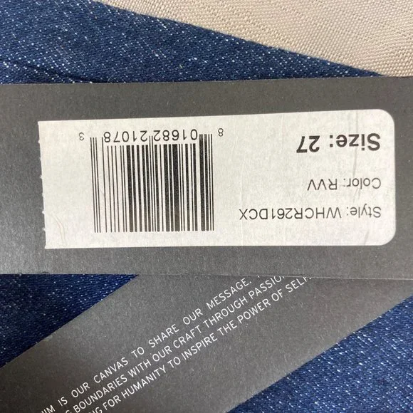 Hudson high rise Zoeey deep cuff straight crop jean size 27 - Picture 12 of 14